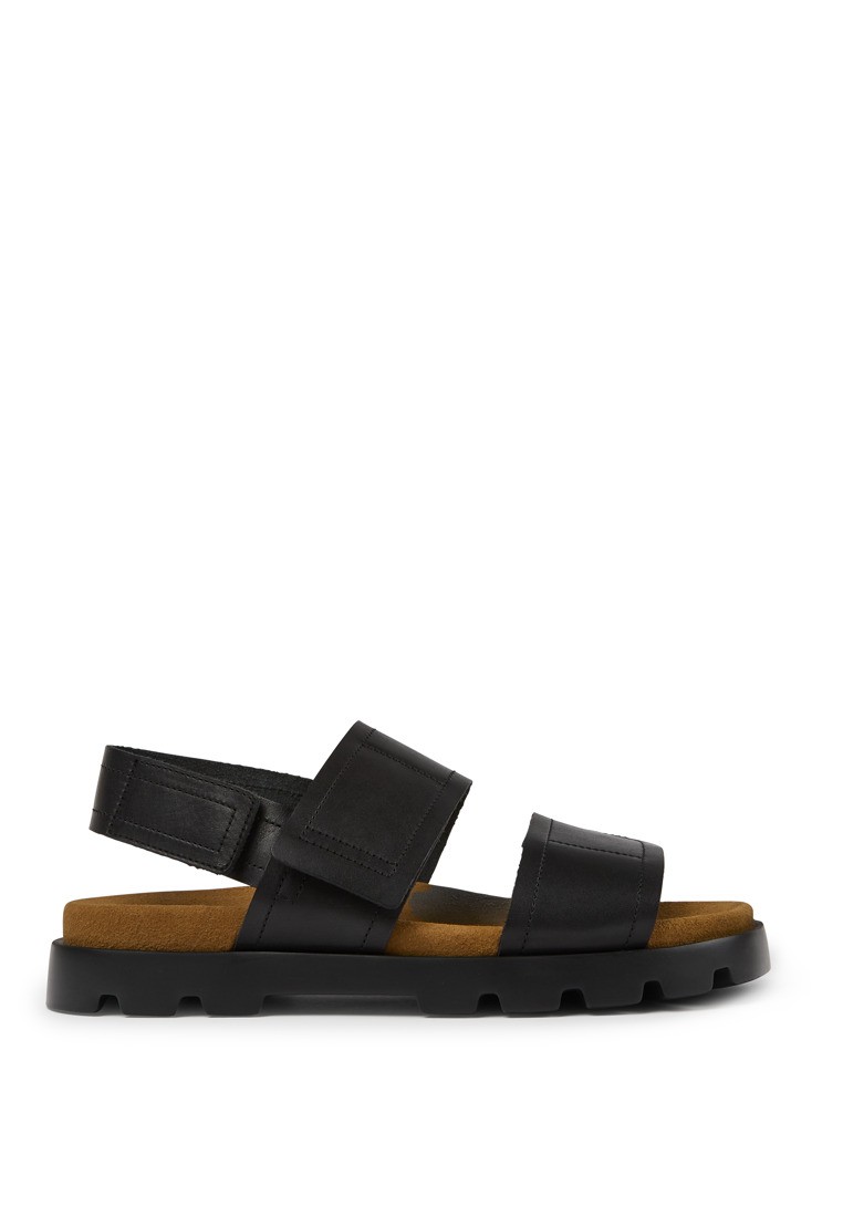 CAMPER Men 2-Strap Sandal /BRUTUS SANDAL /black-K100777-002