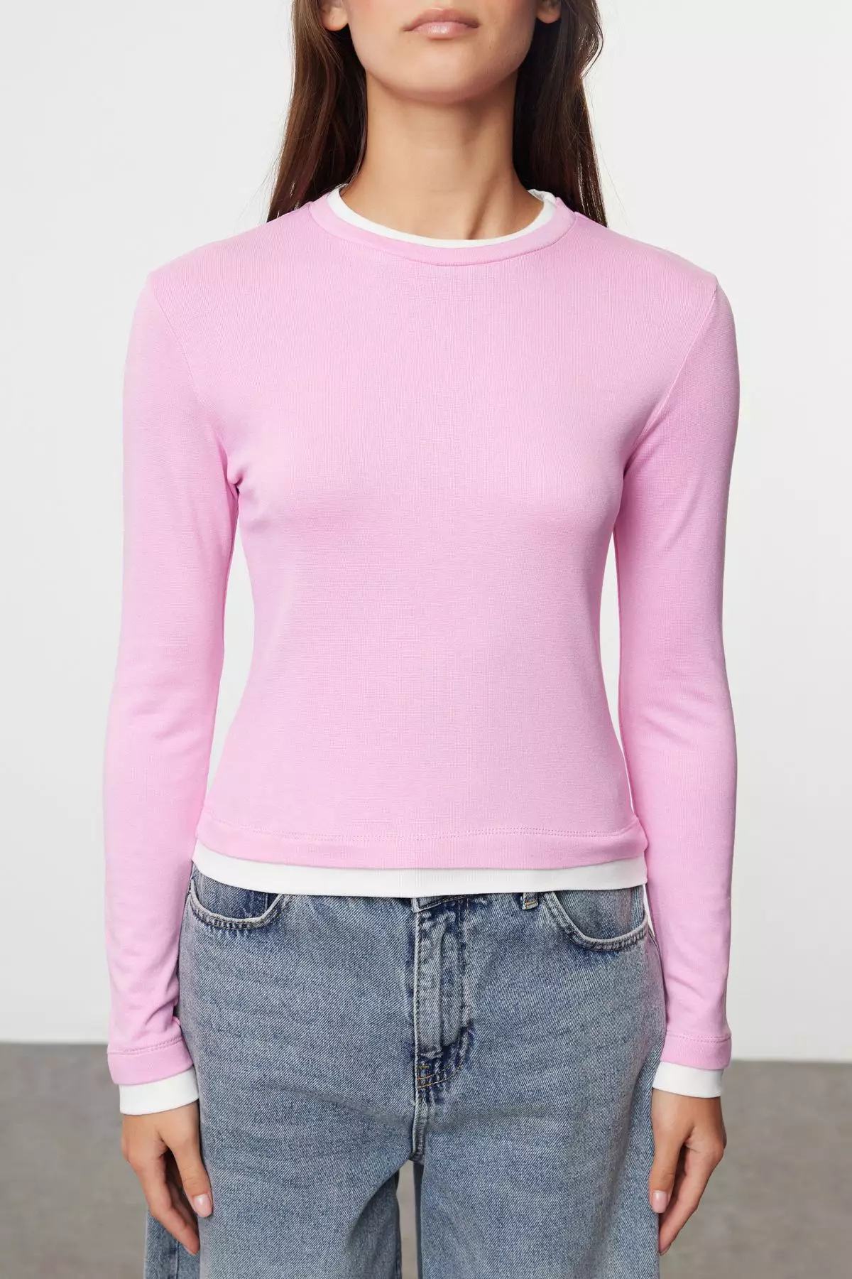 Contrast Trim T-Shirt