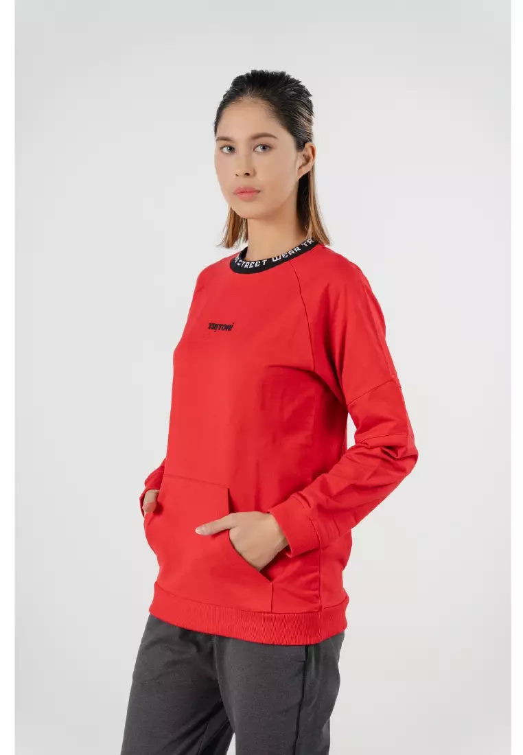 Fresh Ease Tritoni Nylon Blend Sweatshirt