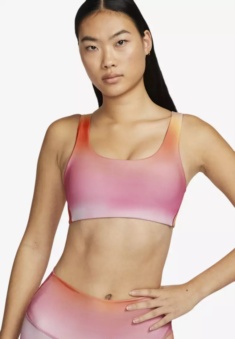 Buy Nike Women's Medium-Support Lightly Lined Sports Bra Pink in