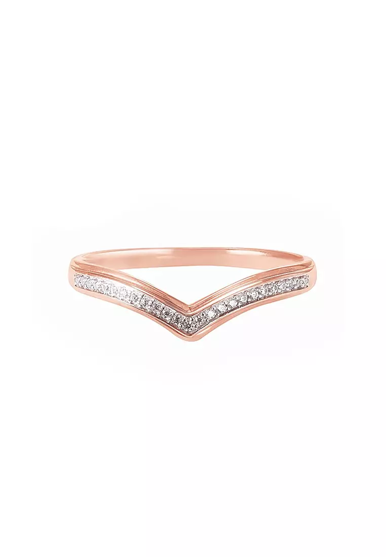 Buy HABIB HABIB V Rose Diamond Ring Online ZALORA Malaysia