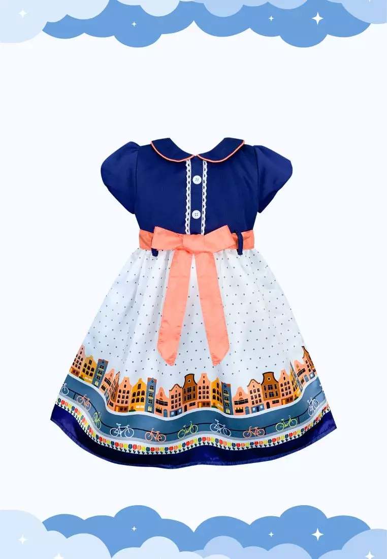 Two Mix - Valery Dress - Dress Anak Perempuan - Gaun Anak Cewek 1-12 Tahun 4408
