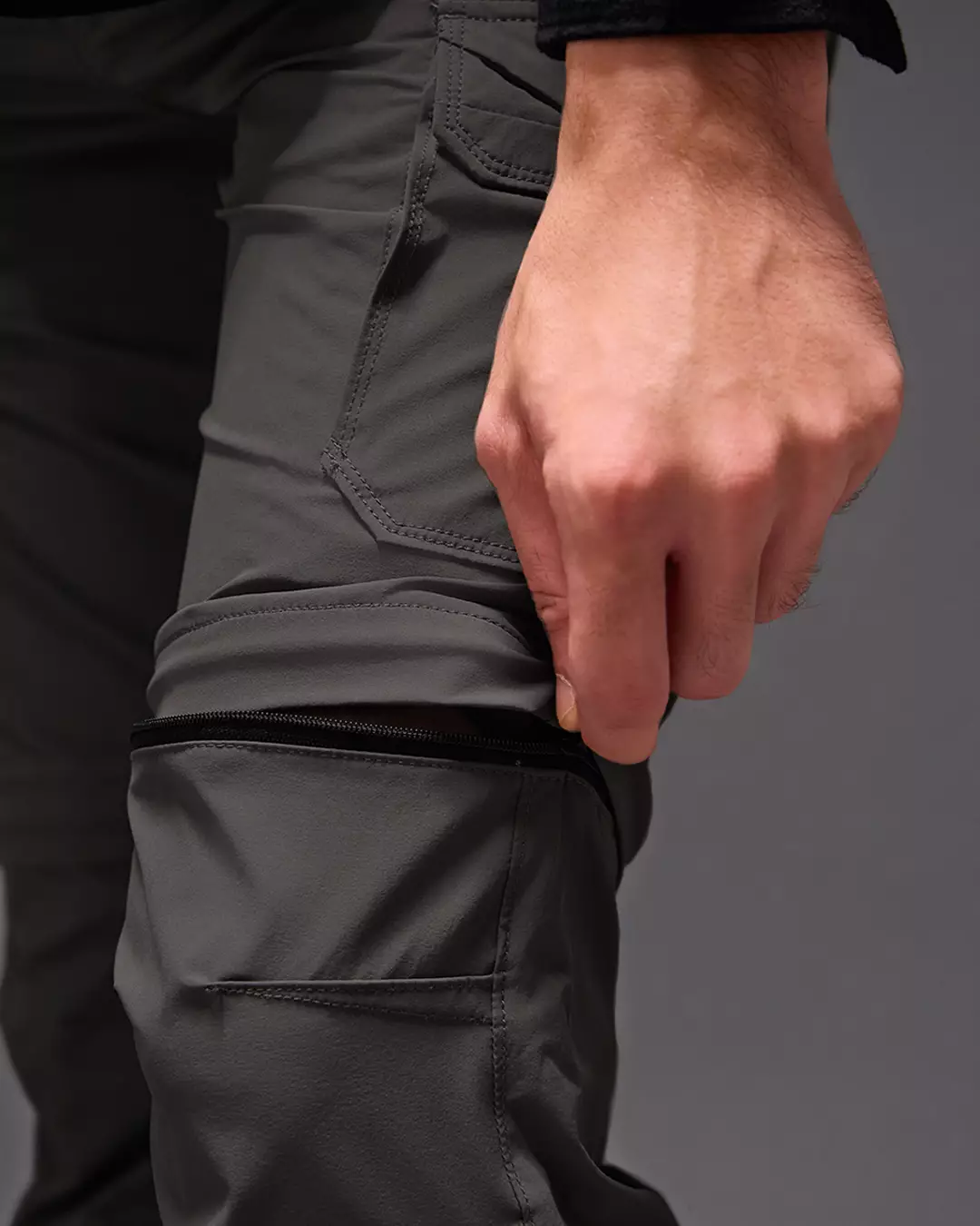 OXCON Cargo Pants Zwiss Dual-mode Celana Cargo Dark TItan