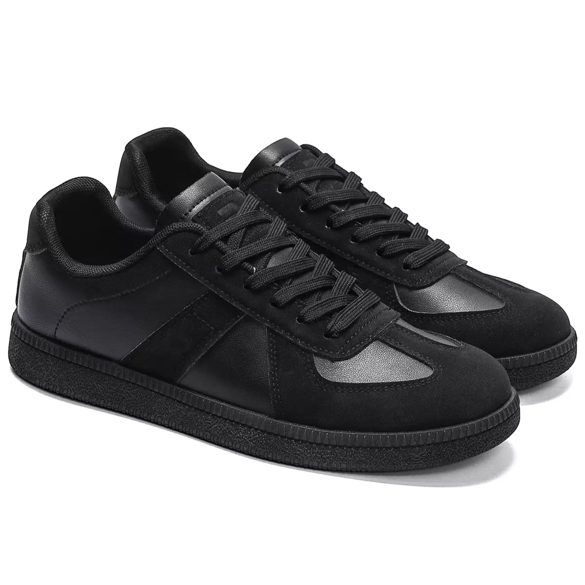 LURAD Sepatu Pria 3 Warna Flat Sekolah Kerja Simple Sneakers Cowok Polos QN592