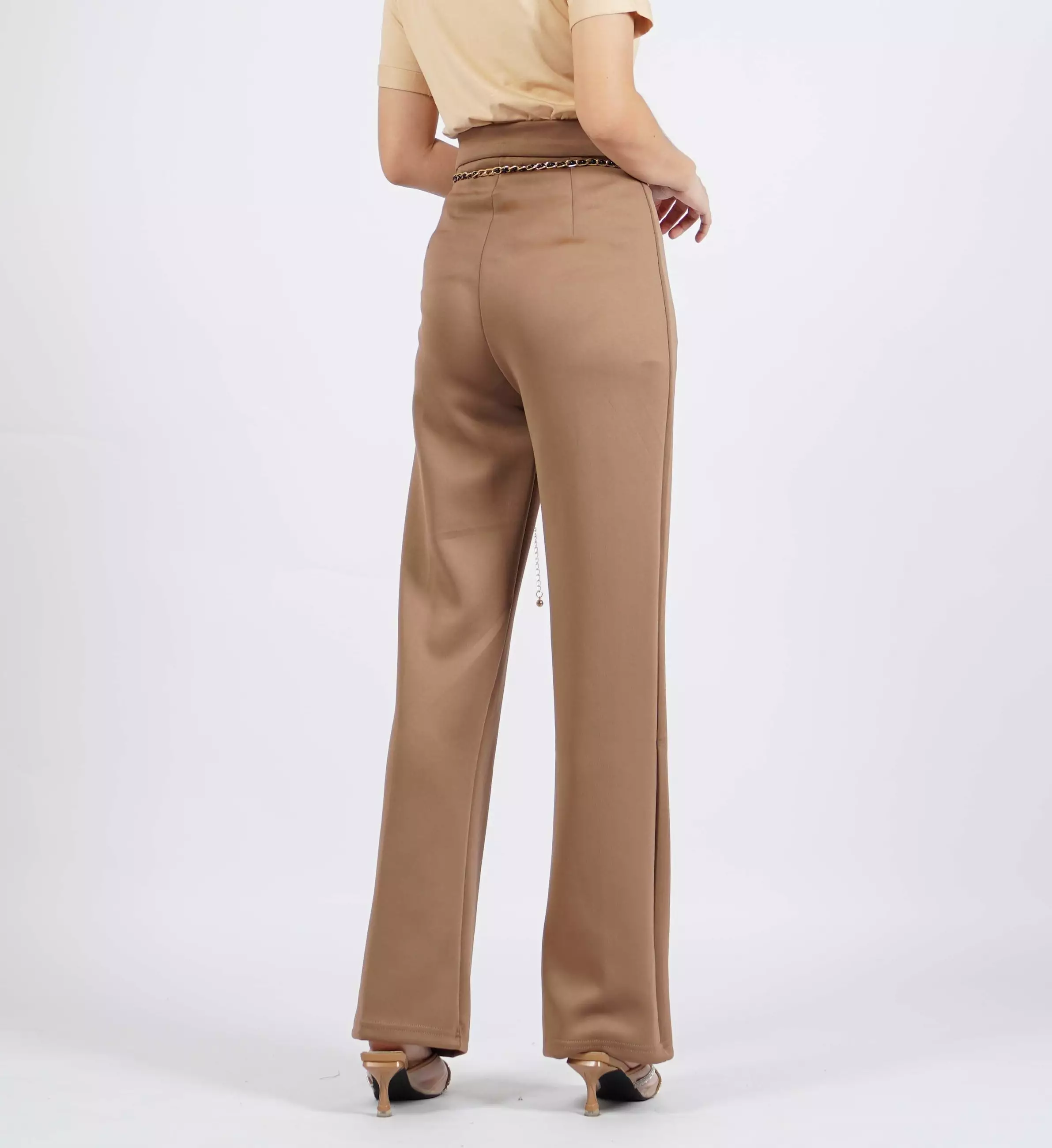 Okechuku Amantha Celana Kerja Wanita Celana Panjang Wanita Formal - Moka