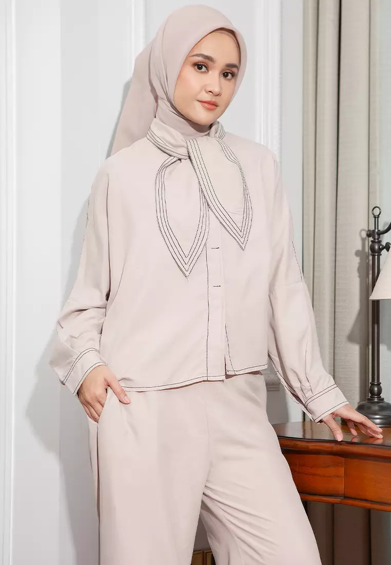 Ziudith Set Cream Almond