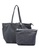 NUVEAU grey Premium Oxford Nylon Tote Bag Set of 2 BE744AC79097C2GS_8