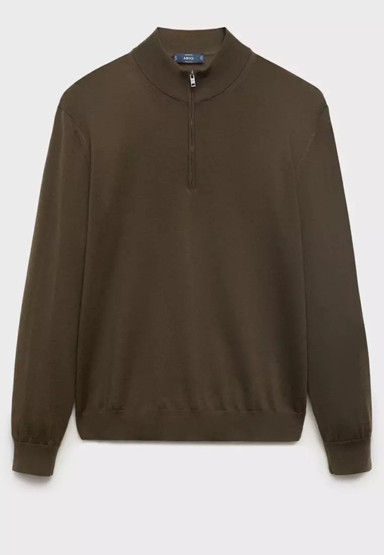 100% Merino Wool Perkins Neck Sweater