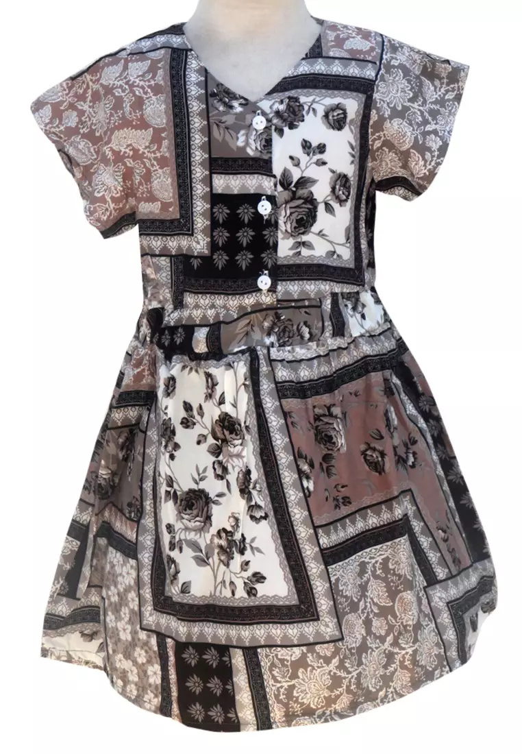 Two Mix Daster Anak Cewek Bahan Rayon 4104