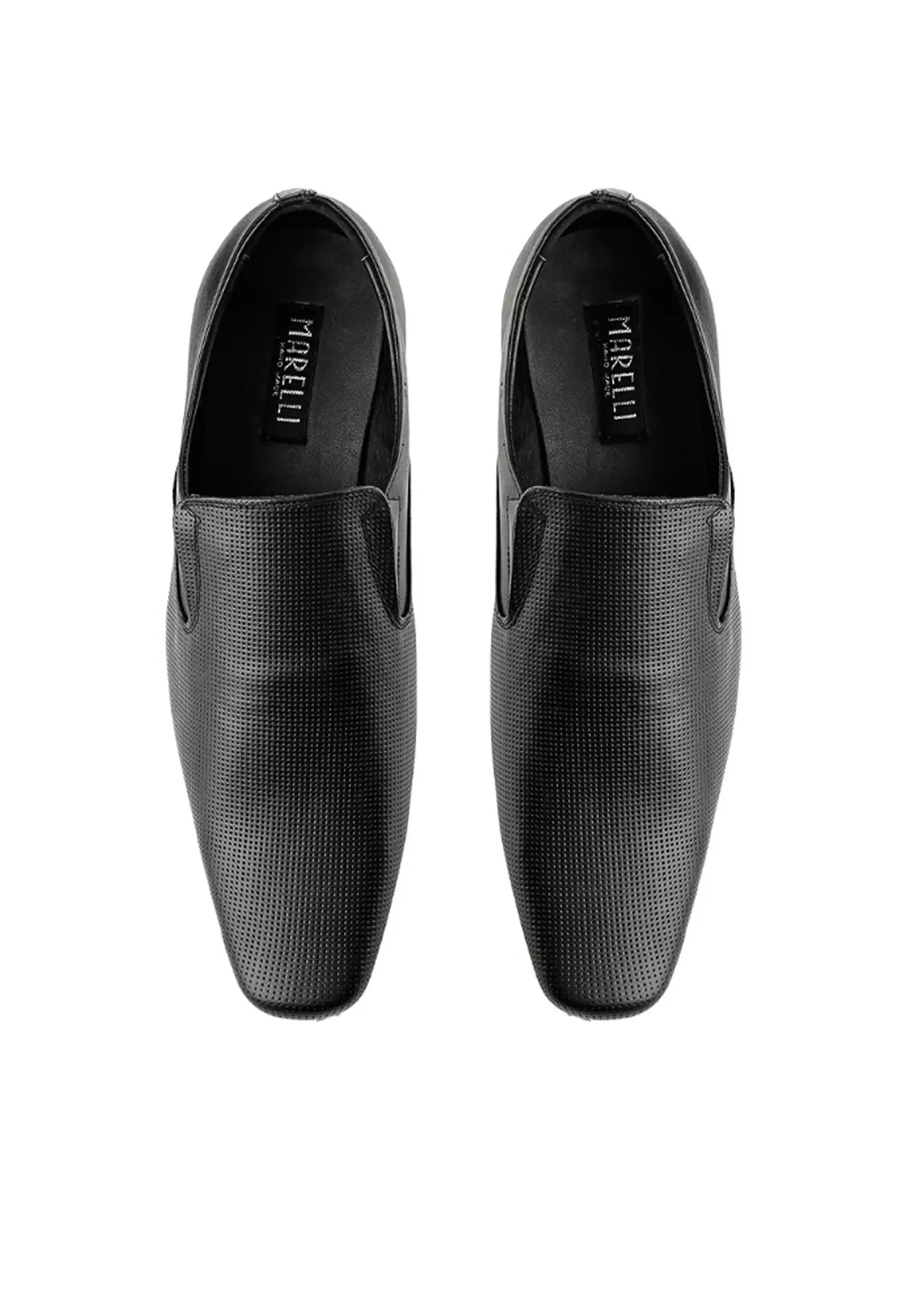 Edgar Sepatu Fantofel Formal Pria Slip On Kulit asli Full Grain