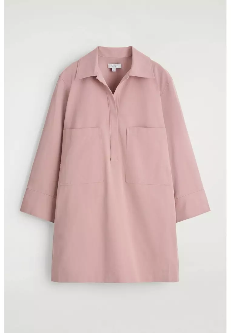 UTILITY MINI SHIRT DRESS