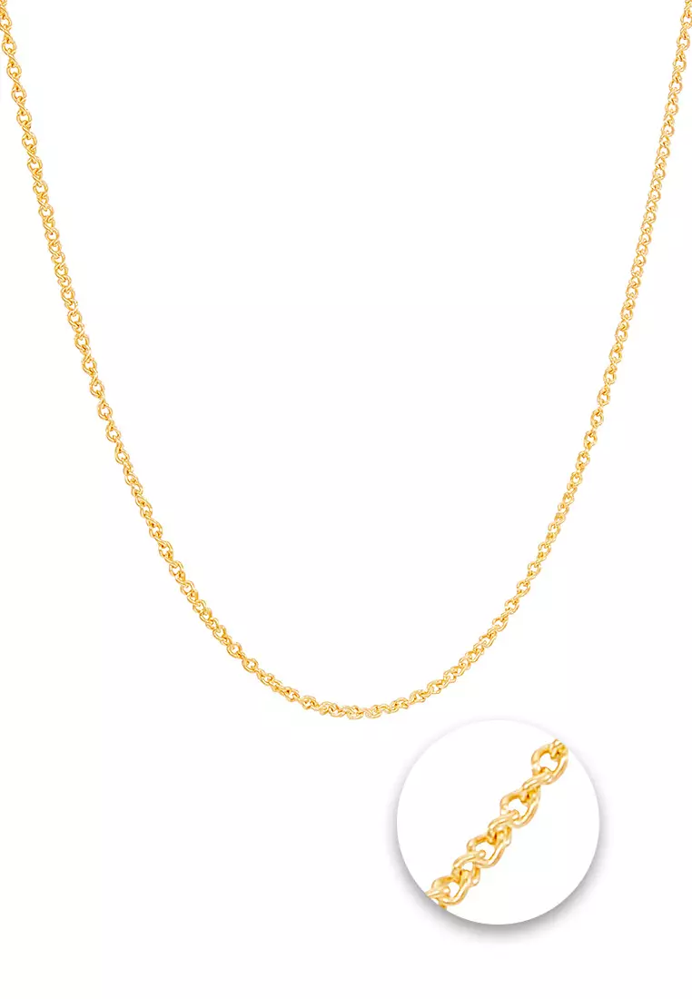 HABIB 375/9K  Yellow Gold Necklace 040 GDS 375YG