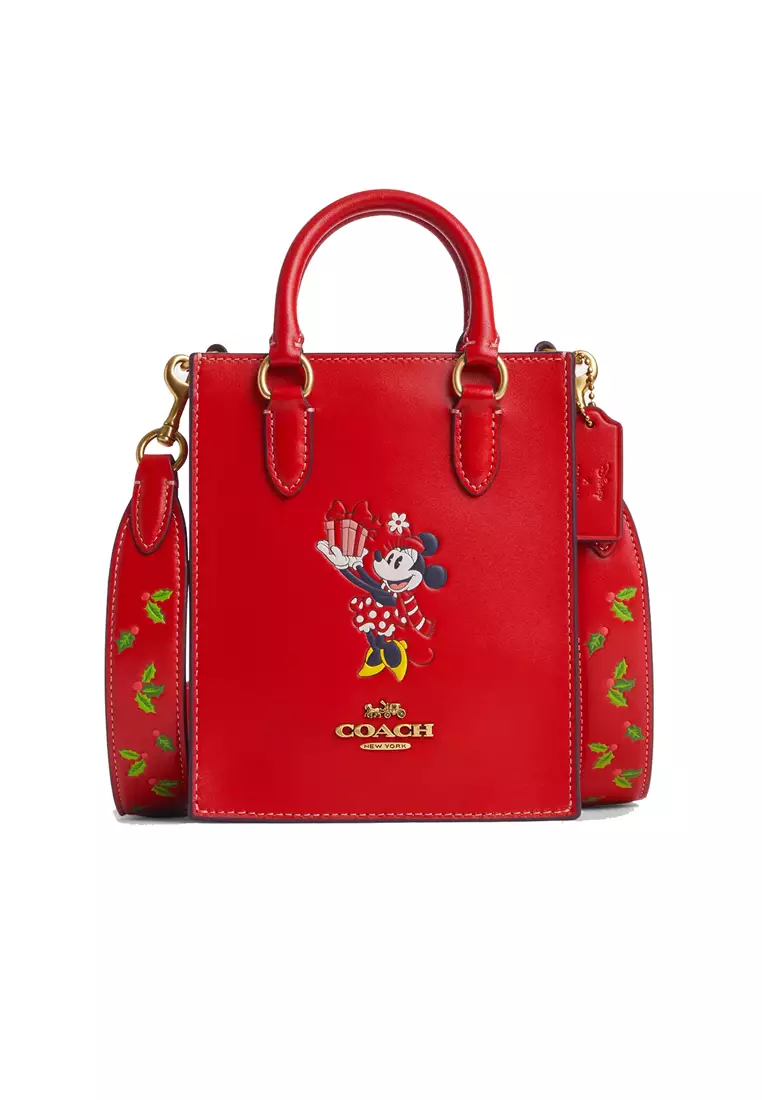 Buy Coach COACH Disney X Coach North South Mini Tote With Minnie