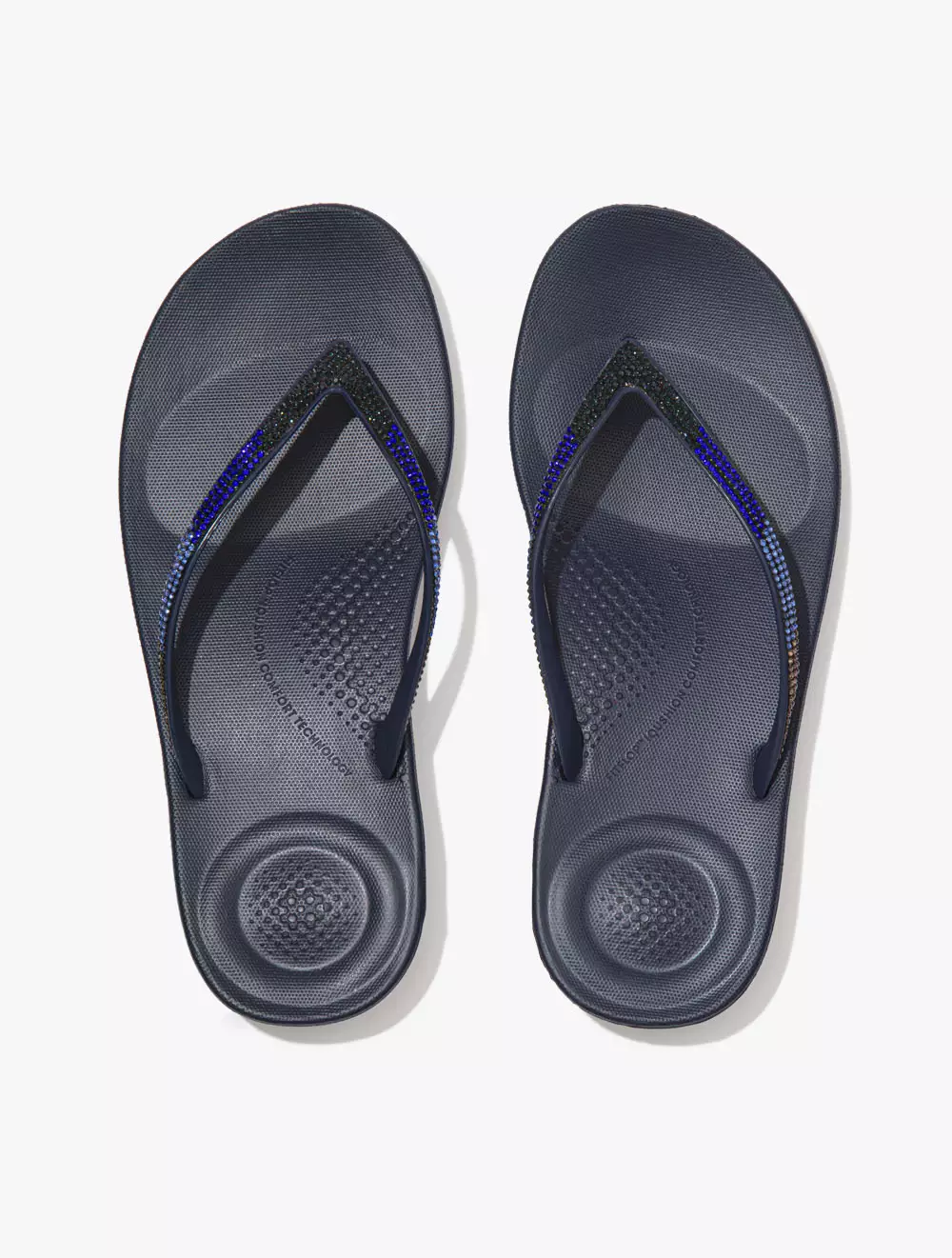 Fitflop Iqushion Ombre Dg5-399 Midnight Navy - Navy