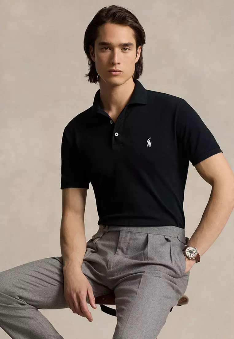 Buy Polo Ralph Lauren Custom Slim Fit Stretch Mesh Short Sleeve
