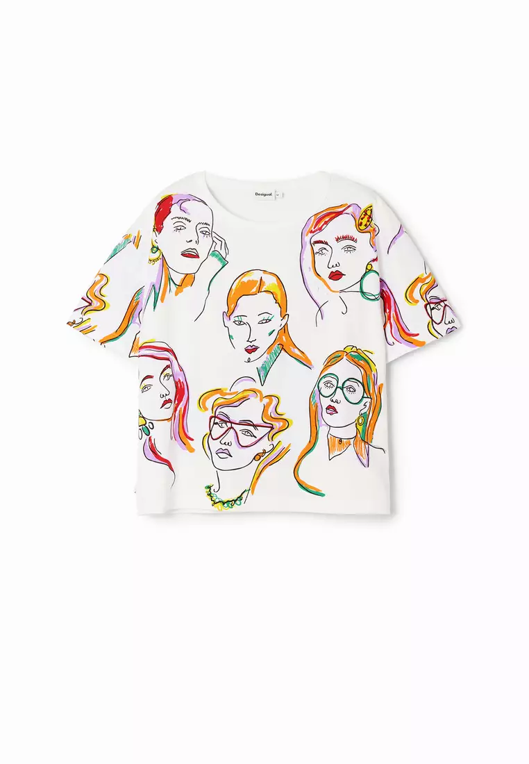 Desigual Woman Love basic T-shirt