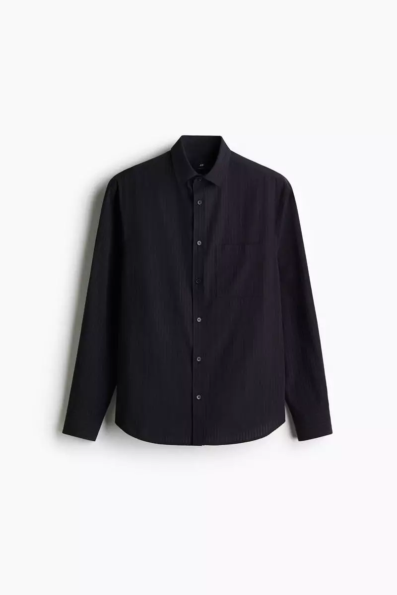 Regular Fit Lyocell-blend shirt