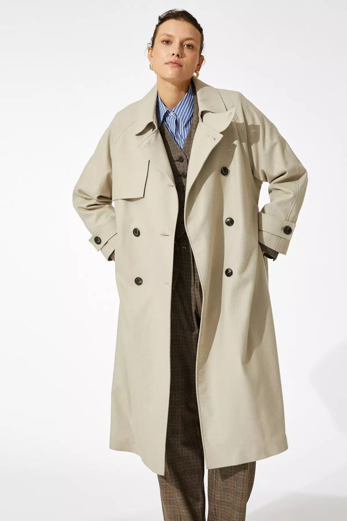 Zalora hotsell trench coat