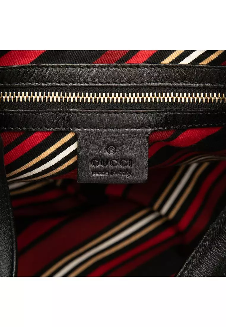 Pre-Loved Gucci Calfskin Britt Tote