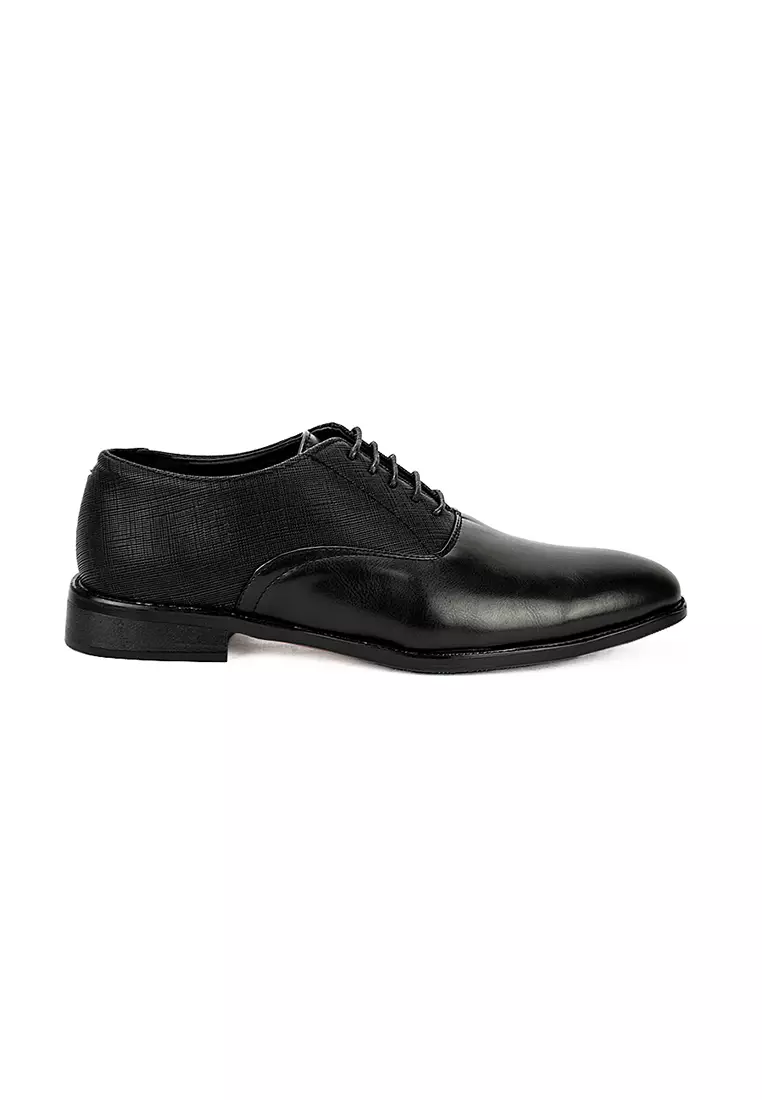 Discount on Mario D' boro Runway  shoes - SKU: Men's Formal With Lace Shoes MW 22665 Black