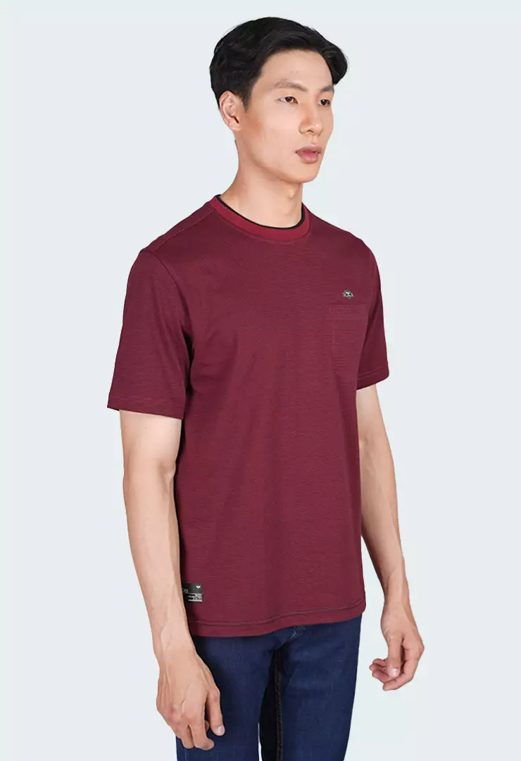 LGS - Kaos Casual Pria -  Multi Produk - Lengan Pendek - T-Shirt Man - Katun Nyaman