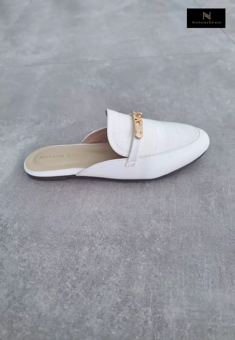 Nicholas Edison Flat Hiromi White