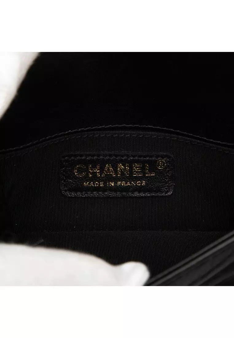 Pre-Loved Chanel Mini Quilted Lambskin Boy Flap