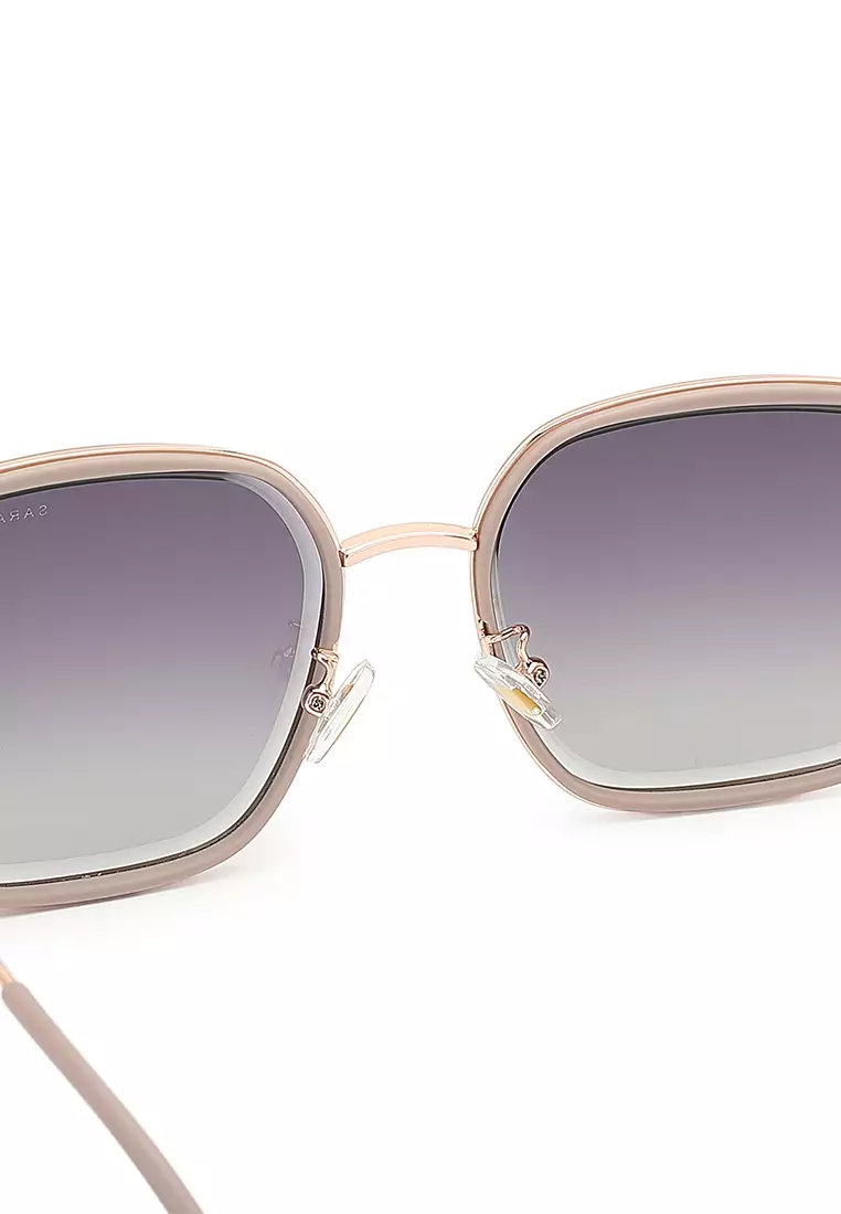 Unisex Fashion Sunglasses (太陽眼鏡) - 灰色 / 紫色