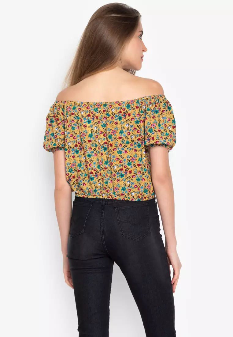 Buy Next Off Shoulders Crop Top 2024 Online Zalora Philippines