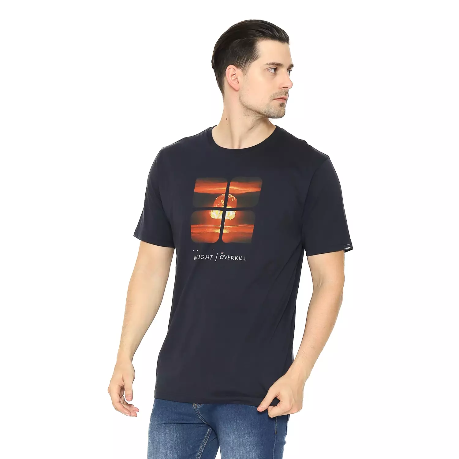 Insight Kaos Lengan Pendek Pria Overkill Men Tee Planet Surf