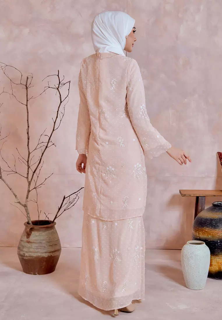 Mayang Chiffon Embroidered Kebarung Modern