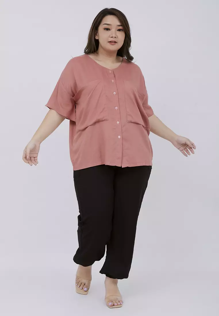 Plus Size Blouse Camelia Salem