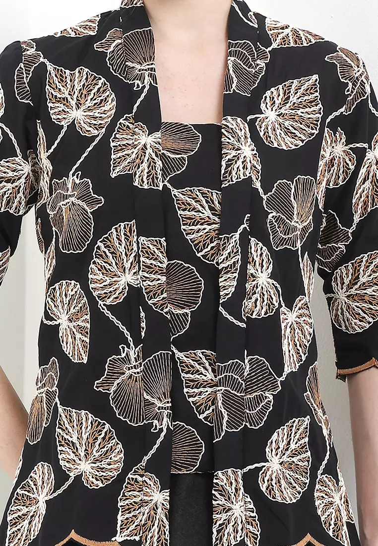 Kebaya Fashion Regular 3/4-length Sleeves