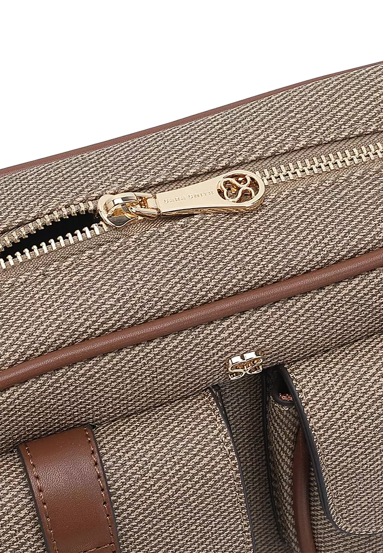 Women's Sling Bag / Crossbody Bag / Shoulder Bag (Tas Selempang Wanita / Tas Bahu Wanita) - Cokelat