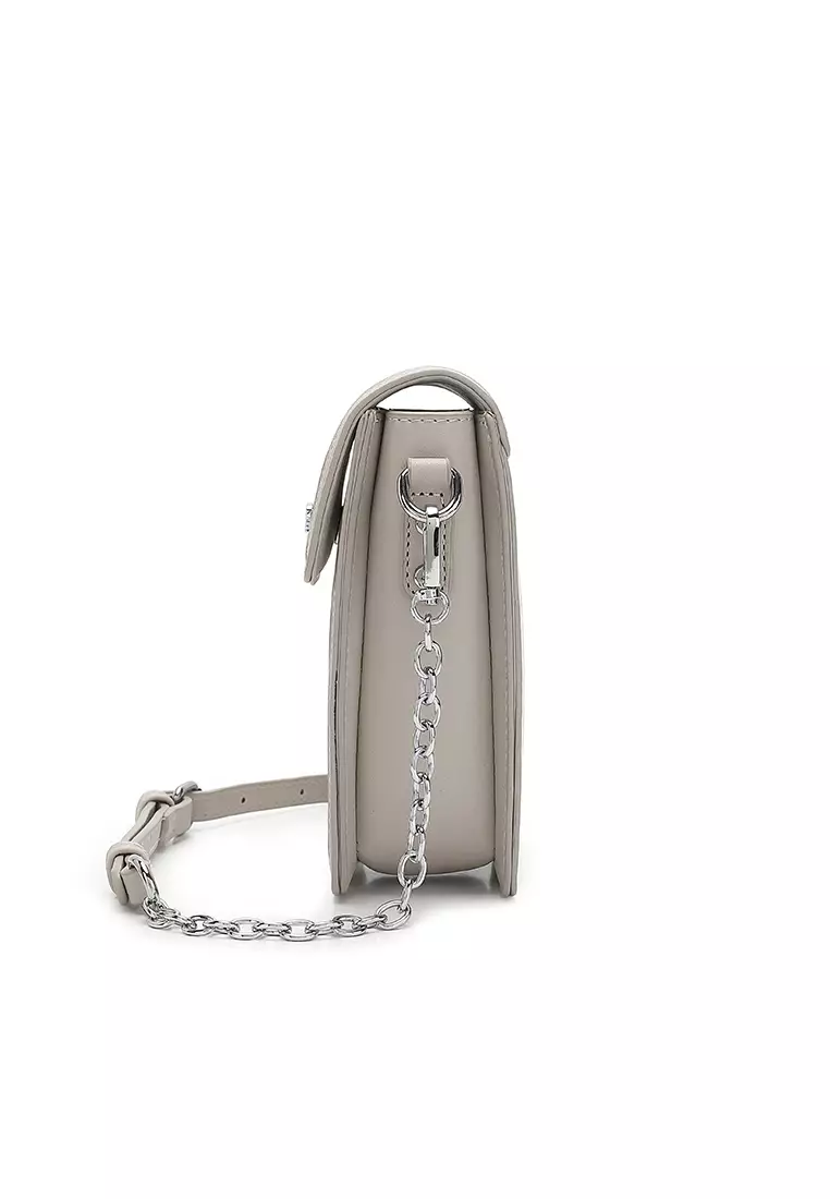 Women's Sling Bag / Crossbody Bag / Shoulder Bag (Tas Selempang Wanita / Tas Bahu Wanita) - Putih