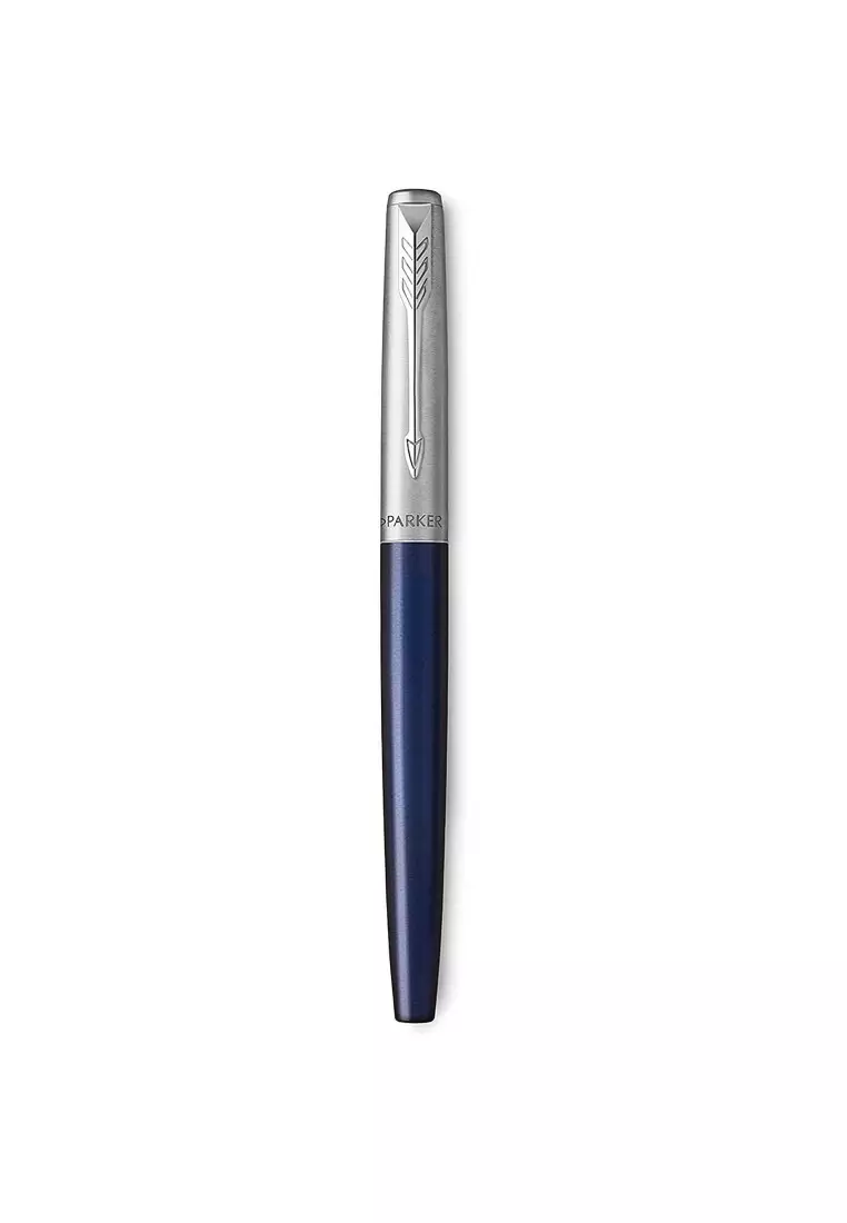 Parker Jotter Royal Blue Chrome Colour Trim Ballpoint Pen 1953186