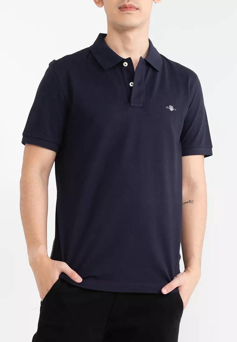 Gant Slim Shield Pique Polo Shirt