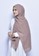 My Daily Hijab brown Pasmina  Cerutti Baby Doll Jahit Tepi Milo B70ACAA030A74CGS_5