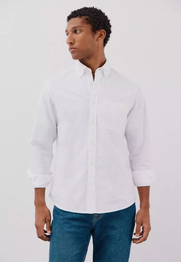 Plain Oxford Shirt