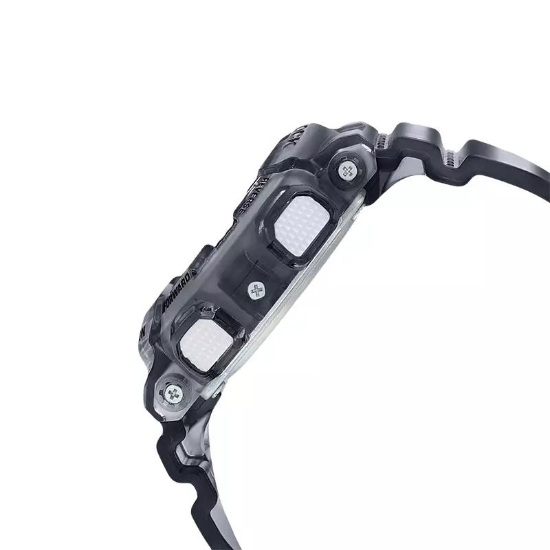 Jam Tangan Pria Casio G-Shock GMA-S110GS-8ADR Skeleton S Collection Digital Analog Dial Grey Transparent Resin Band