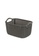HOUZE HOUZE - Braided Storage Basket with Handle (Small: 23.5x16.5x13.5cm) - Coffee 4D265HL4BFDE08GS_1