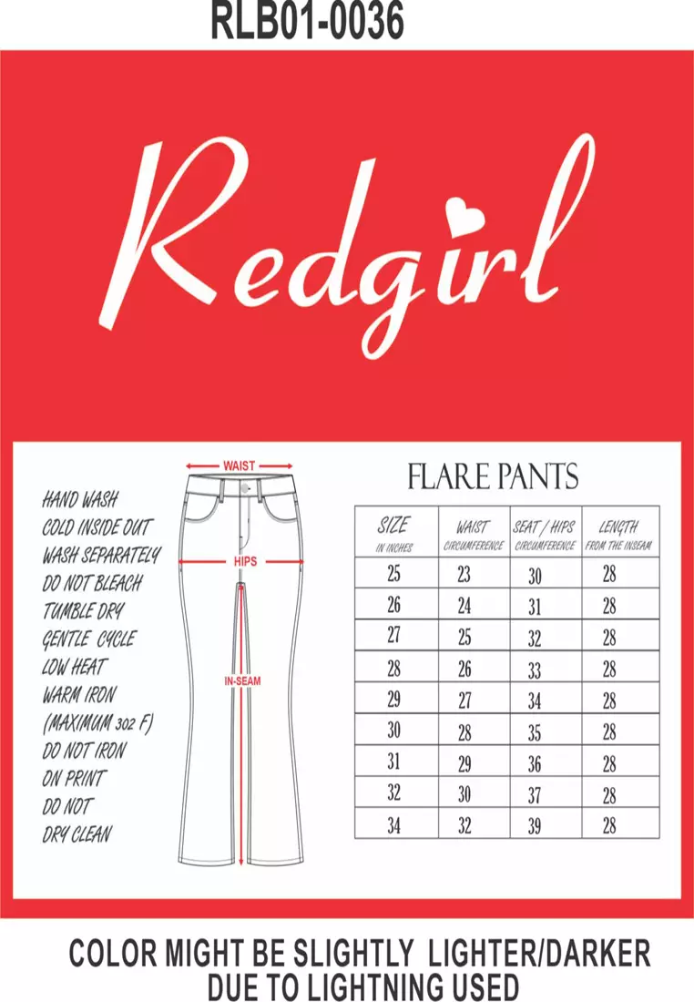 Colored Lp Flared Ladies