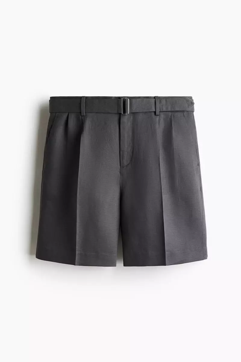 Relaxed Fit Tailored lyocell-blend shorts