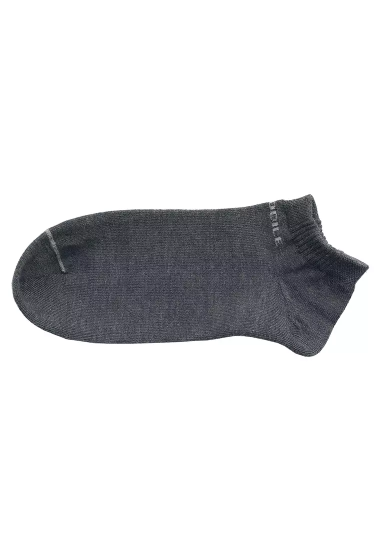 Crocodile SOCK ISBS Grey - Kaos Kaki Casual Pria Men Socks