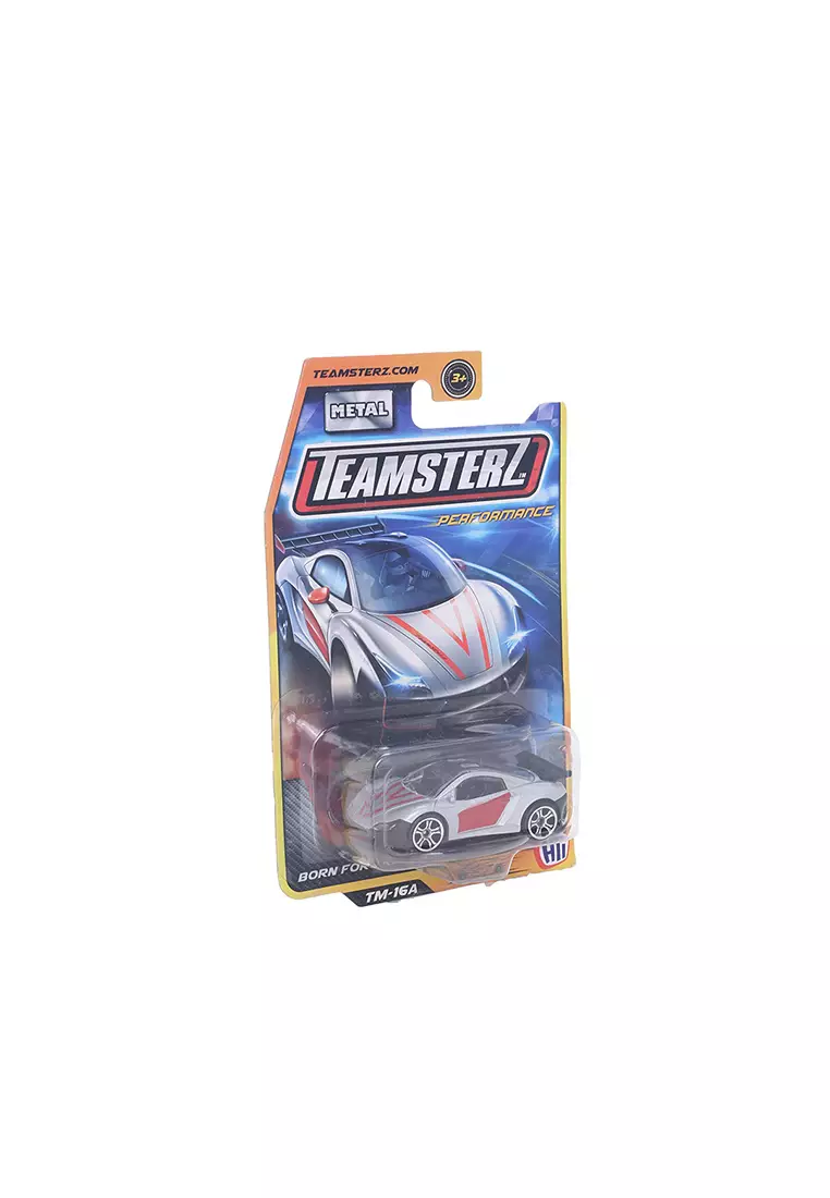 Mainan Anak Mobil Teamsterz Diecast Type T Mobil Balap Silver TM-16A