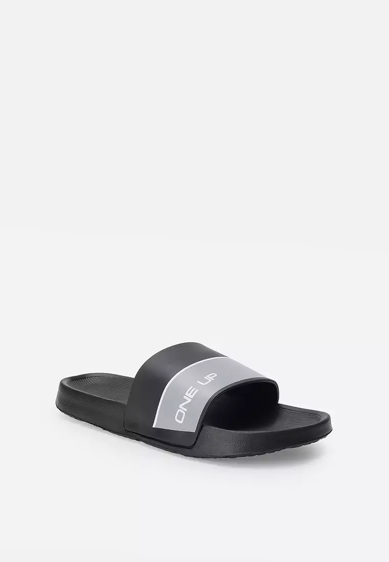 Discount on ONE UP  shoes - SKU: One Up By World Balance SAFARI SLIDER Kid's Slides