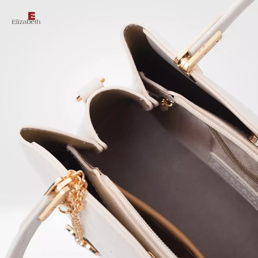 Tas Elizabeth Handbag 0706-1932 Cream