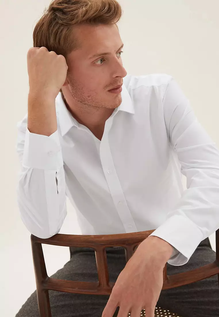 Regular Fit Easy Iron Shirt