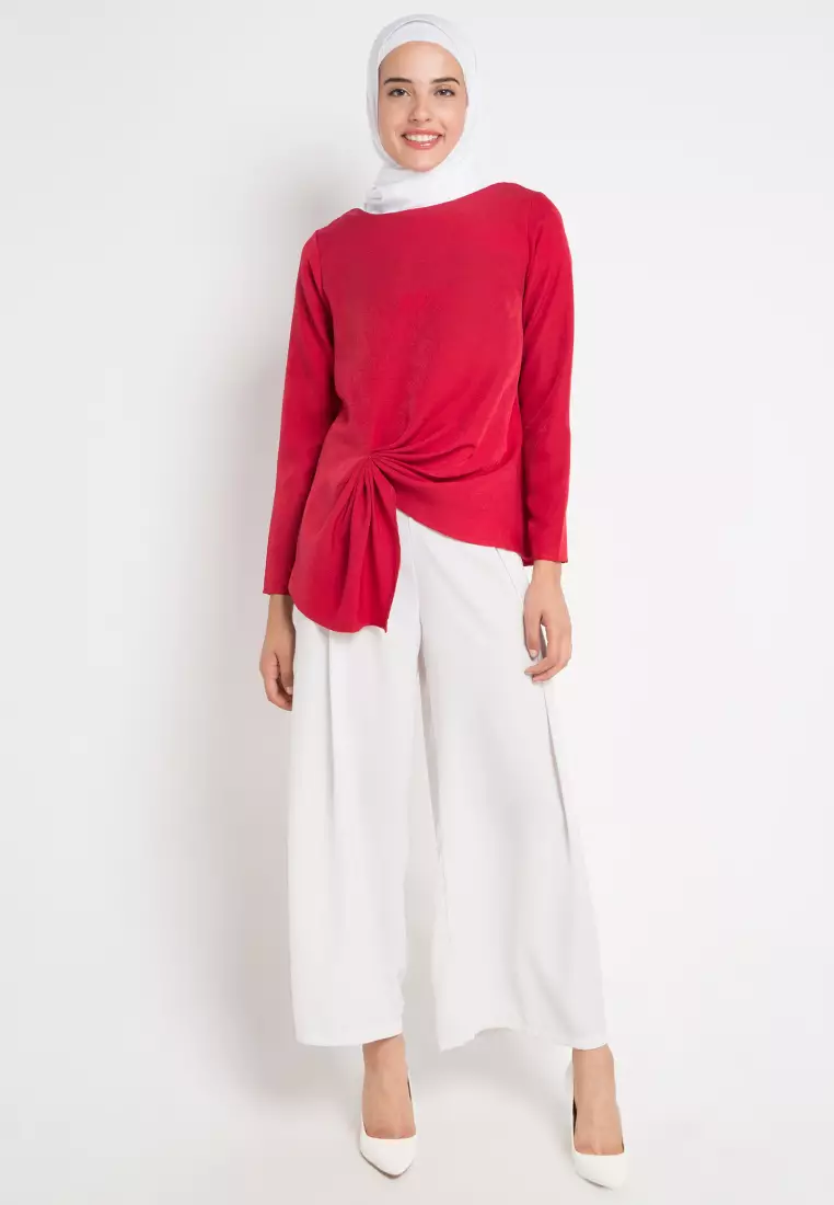 Nimah Blouse In Red