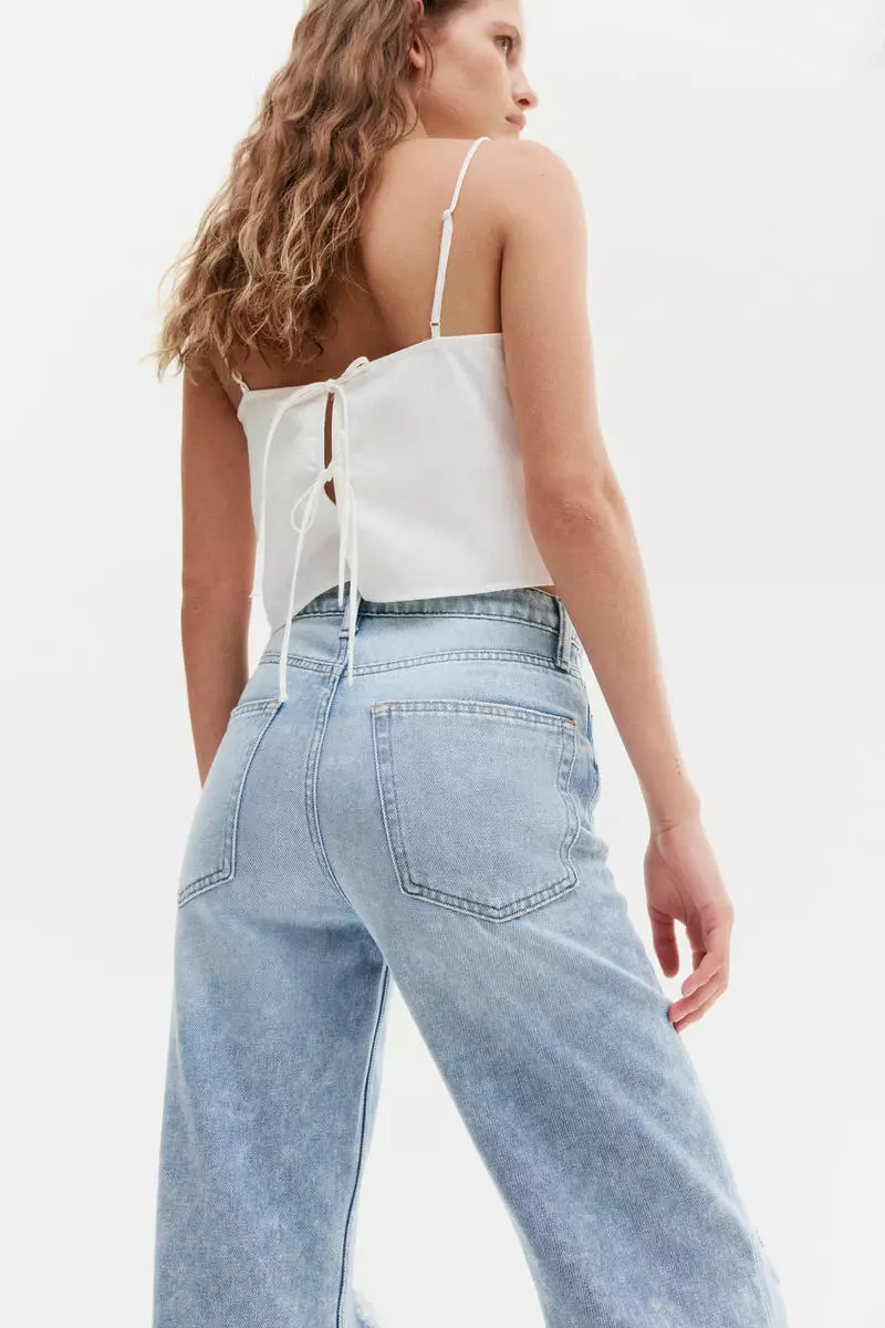 Straight High Jeans